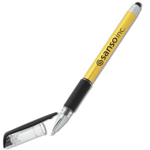 Additional Image 1 - a yellow pen with a black handle