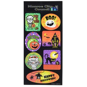 Additional Image 3 - a black rectangular box with colorful circles and black text