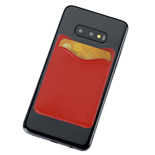 Additional Image 1 - a cell phone with a red cover
