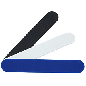 Additional Image 2 - a black white and blue color swatches