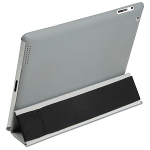 Additional Image 4 - a grey tablet with black base
