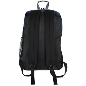 Additional Image 1 - a black backpack with straps