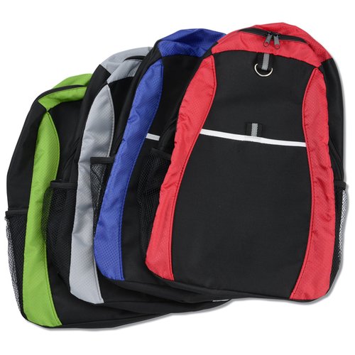 Additional Image 2 - a group of backpacks in different colors