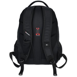 Additional Image 1 - a black backpack with straps