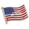 View Image 4 of 4 of Flashing USA Flag Pin