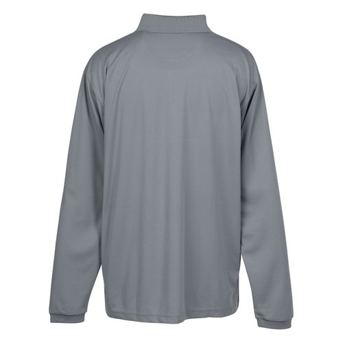 Additional Image 2 - a grey long sleeved shirt