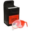 Additional Image 1 - a black box with a red label and a pair of sunglasses