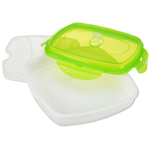 Additional Image 2 - a green and white baby pacifier