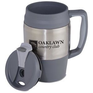 Additional Image 1 - a grey mug with a handle