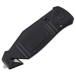 Additional Image 2 - a black knife with a screwdriver