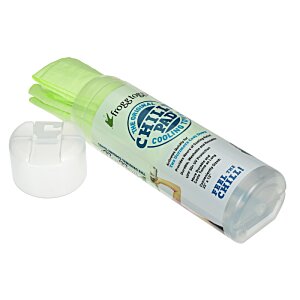 Additional Image 2 - a small green and white tube with a cap