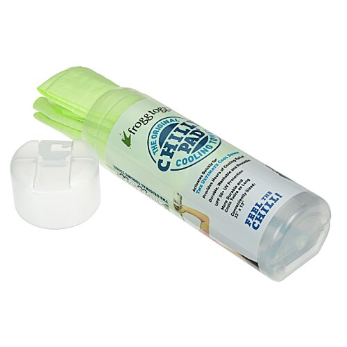 Additional Image 2 - a small green and white tube with a cap