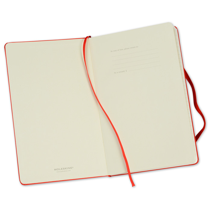  Moleskine Cahier Blank Notebook - 8-1/4 x 5 124985-85-BL