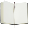 View Image 2 of 3 of Moleskine Hard Cover Notebook - 5-1/2" x 3-1/2" - Blank - 24 hr