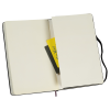 View Image 4 of 4 of Moleskine Hard Cover Notebook - 8-1/4" x 5" - Graph - 24 hr