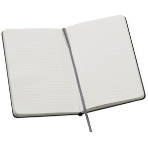 Additional Image 1 - a white notebook with a metal pencil