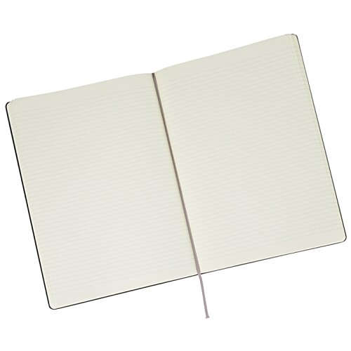 Additional Image 2 - a white notebook with a red band