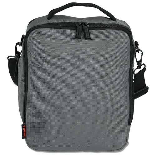 Additional Image 3 - a grey bag with black straps