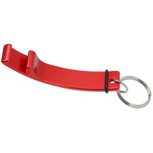 Additional Image 2 - a red key chain with a ring