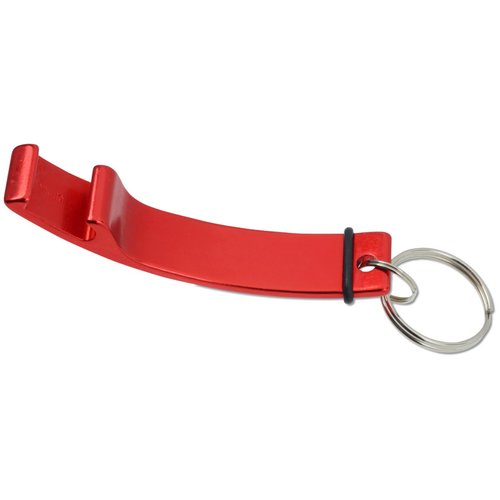 Additional Image 2 - a red key chain with a ring