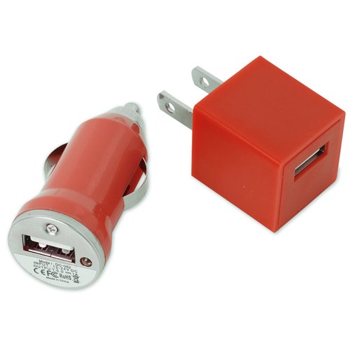 Additional Image 3 - a red and silver plug