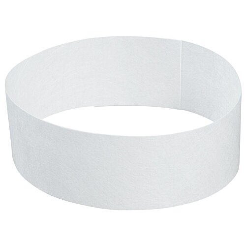 Additional Image 4 - a white rubber band on a white background