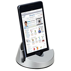 Additional Image 4 - a cell phone on a charging stand