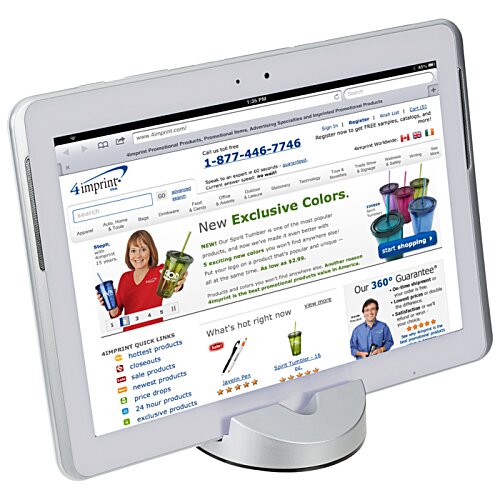 Additional Image 2 - a computer monitor with a screen showing a website