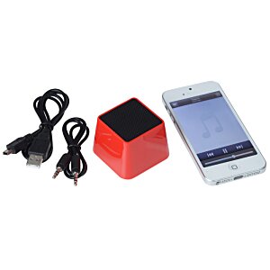 Additional Image 2 - a cell phone and a red cube