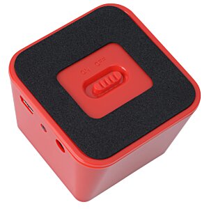 Additional Image 4 - a red and black square object