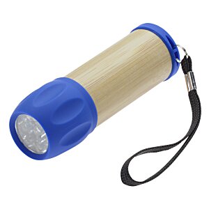 Additional Image 1 - a blue and tan flashlight