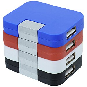 Additional Image 3 - a stack of colorful usb devices