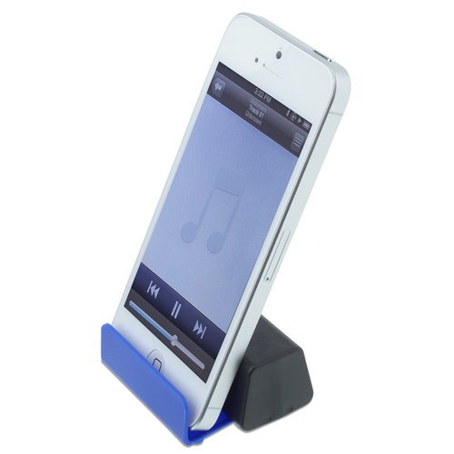 Additional Image 2 - a white cell phone on a stand
