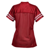 View Image 2 of 2 of Poly Mesh Jersey V-Neck T-Shirt - Ladies'