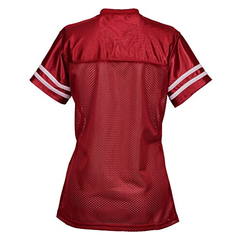Additional Image 1 - a red shirt with white stripes