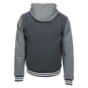 Additional Image 1 - a grey and black hoodie