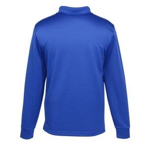 Additional Image 1 - a blue long sleeved shirt