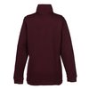 View Image 2 of 3 of Flat Back 1/4-Zip Rib Pullover - Ladies'