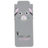 View Image 3 of 4 of Paws and Claws Magnetic Bookmark - Bunny