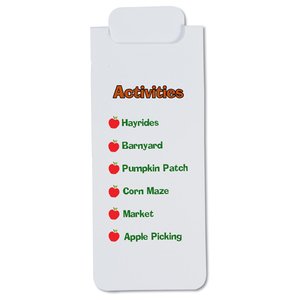 Additional Image 2 - a white rectangular object with red and green text