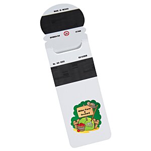 Additional Image 3 - a white and black object with a green cartoon character on it