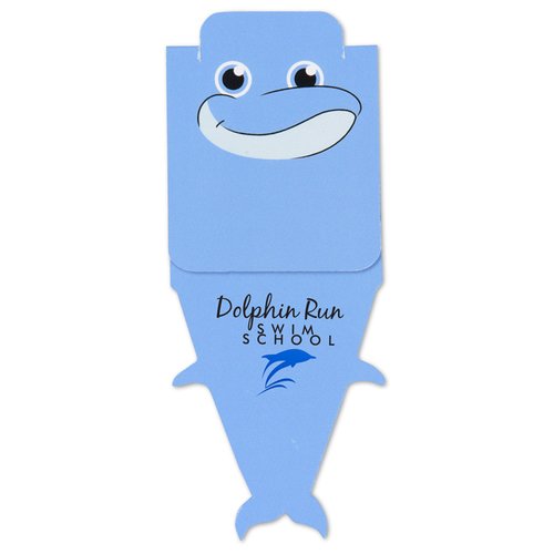 Additional Image 1 - a blue paper bag with a smiling face