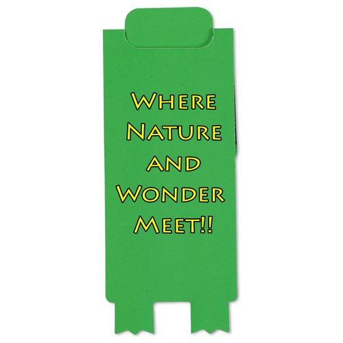Additional Image 2 - a green object with black text