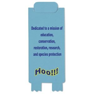 Additional Image 2 - a blue rectangular object with black text