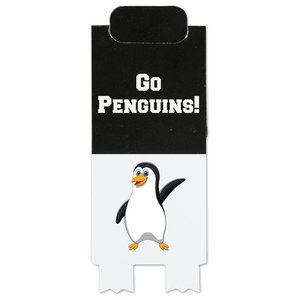 Additional Image 2 - a black and white box with a penguin on it