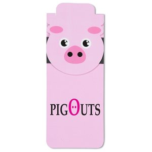 Additional Image 1 - a pink pig with black text