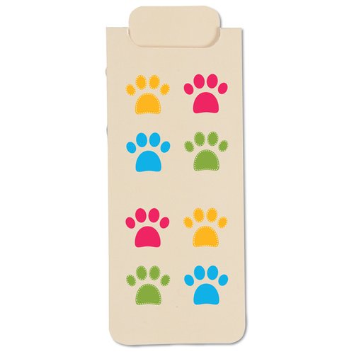 Additional Image 2 - a white rectangular object with paw prints