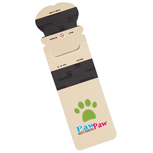 Additional Image 3 - a white object with a paw print