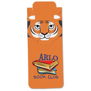 Additional Image 1 - a orange rectangular object with a cartoon tiger face