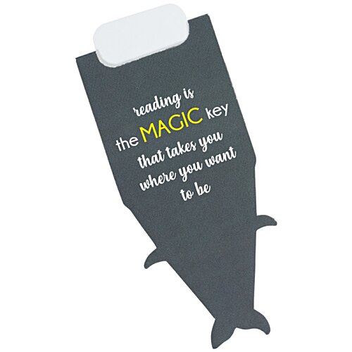 Additional Image 2 - a black tag with white text